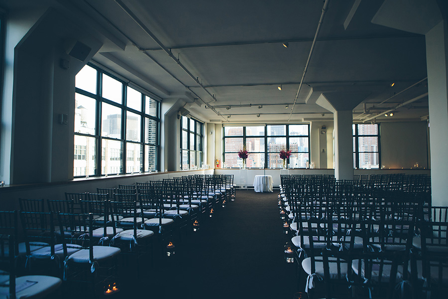 event space nyc seated reception